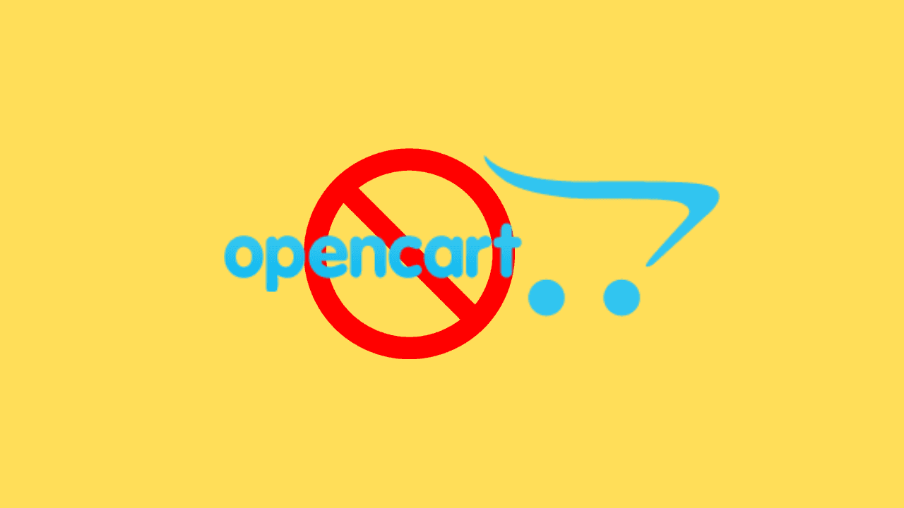 Почему не стоит использовать OpenCart